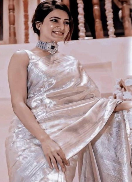 SF 815 Soft Tissue Silk Party Wear Saree Exporters In India